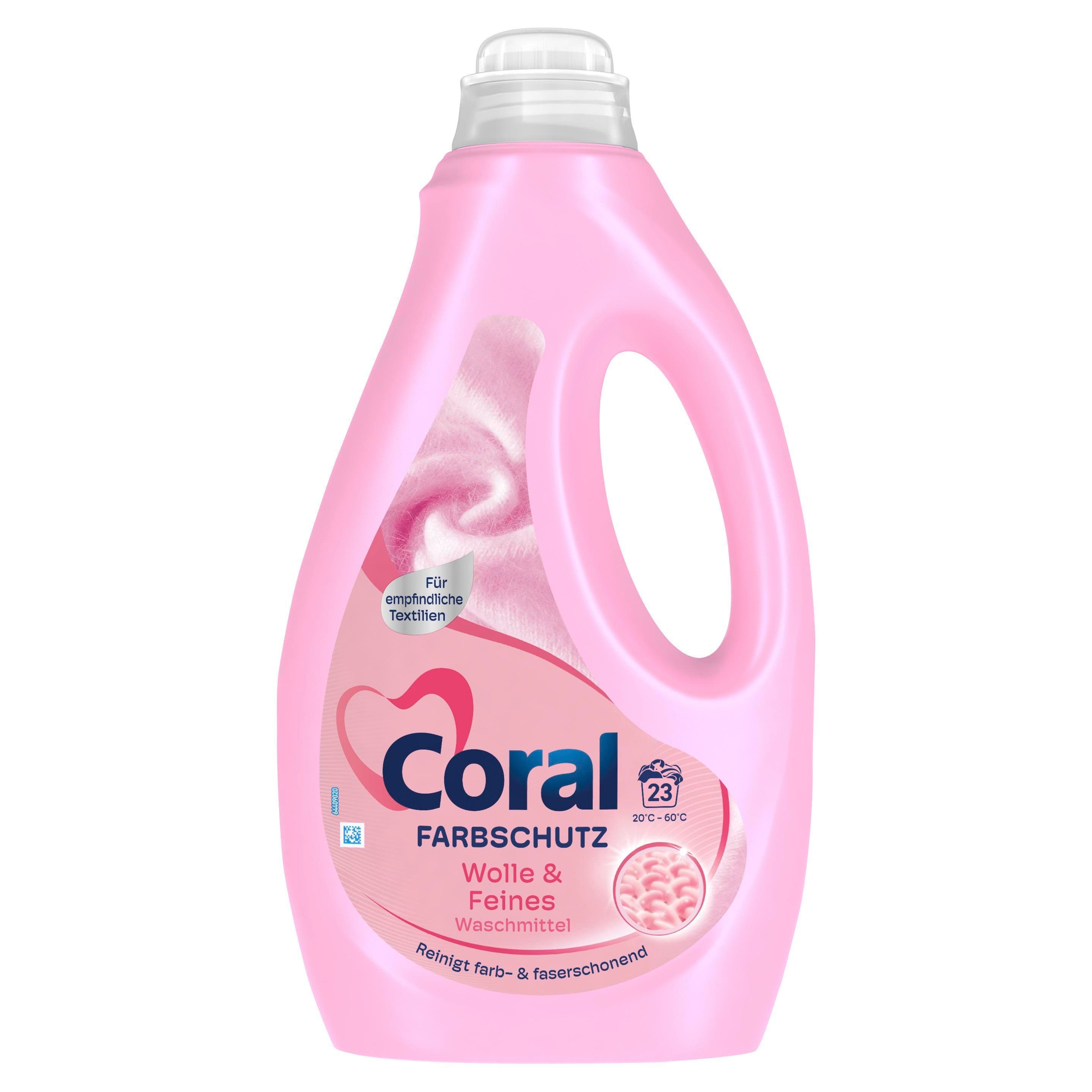Coral Flüssigwaschmittel Wolle & Feines 23 WL 1