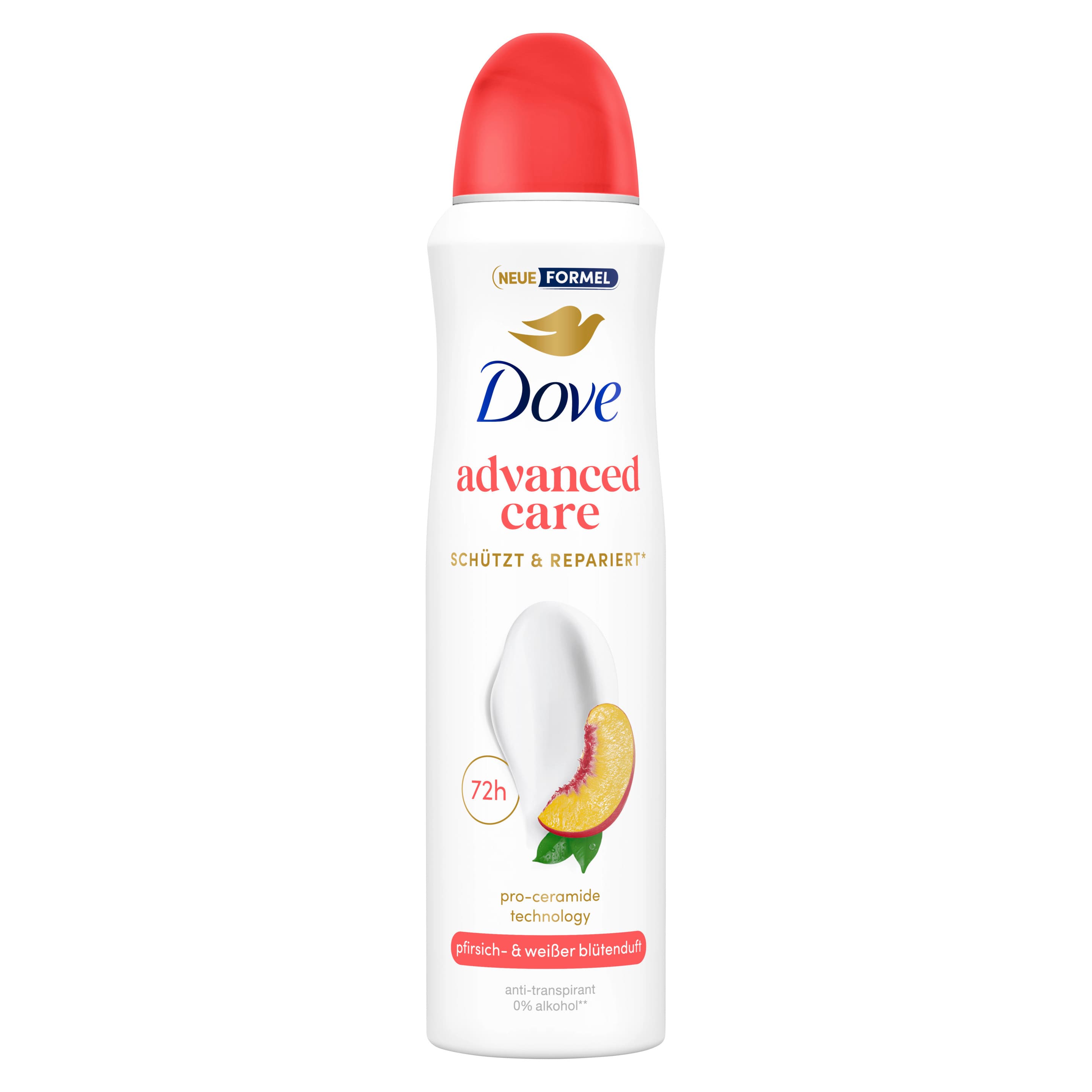 Dove advanced CARE Anti-Transpirant Pfirsich & weißer Blütenduft