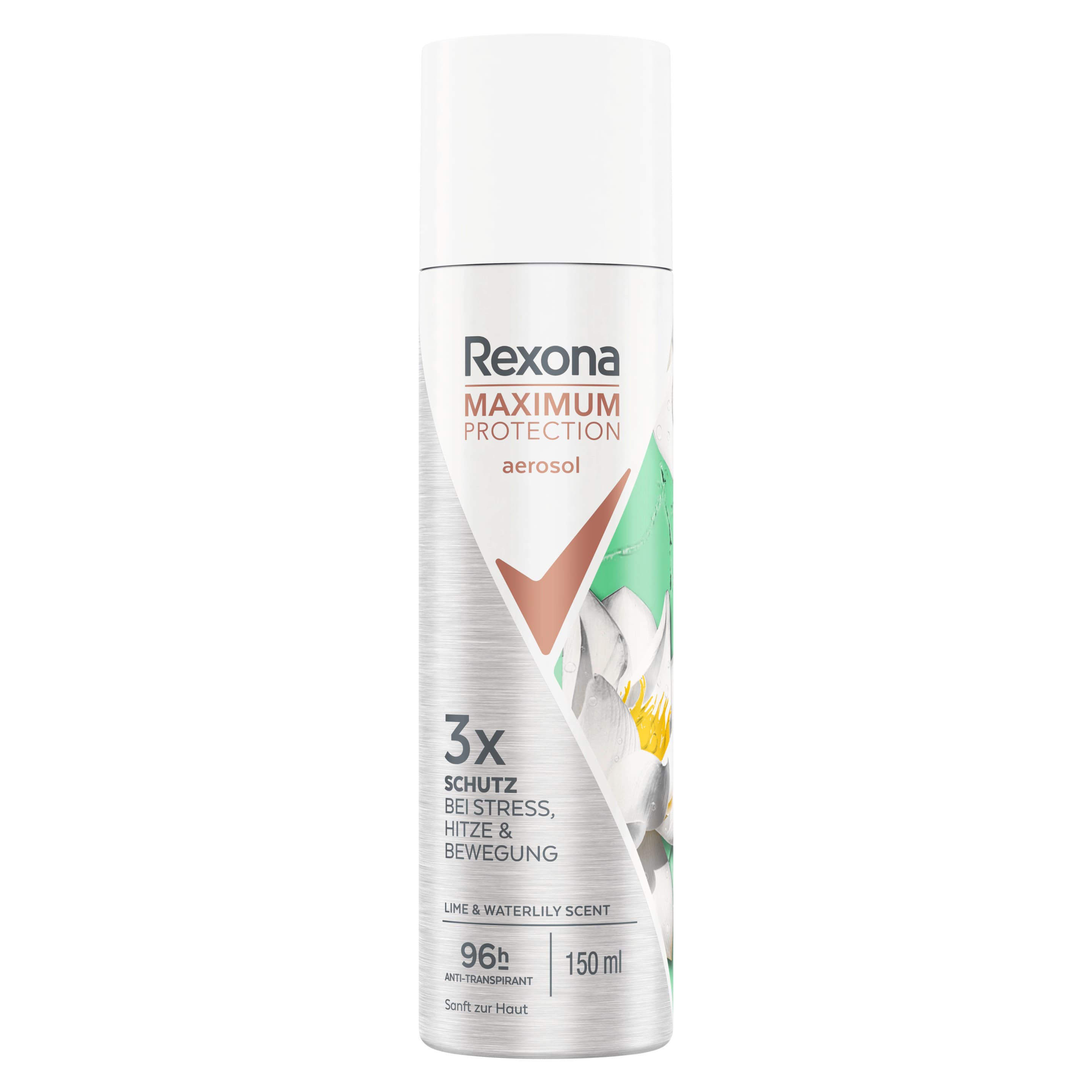 Rexona Maximum Protection Antitranspirant Deospray Lime & Waterlily Scent