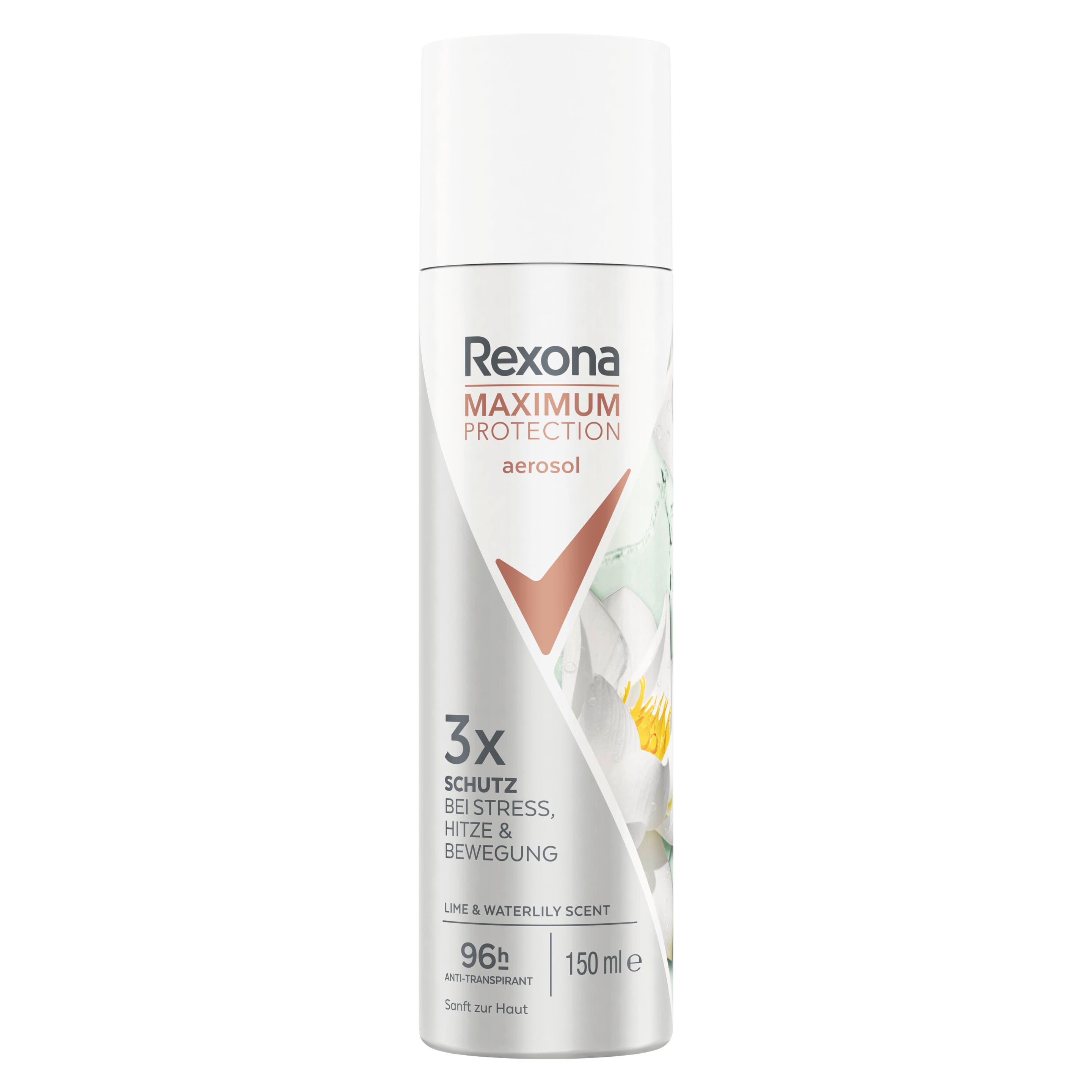 Rexona Maximum Protection Antitranspirant Deospray Lime & Waterlily Scent