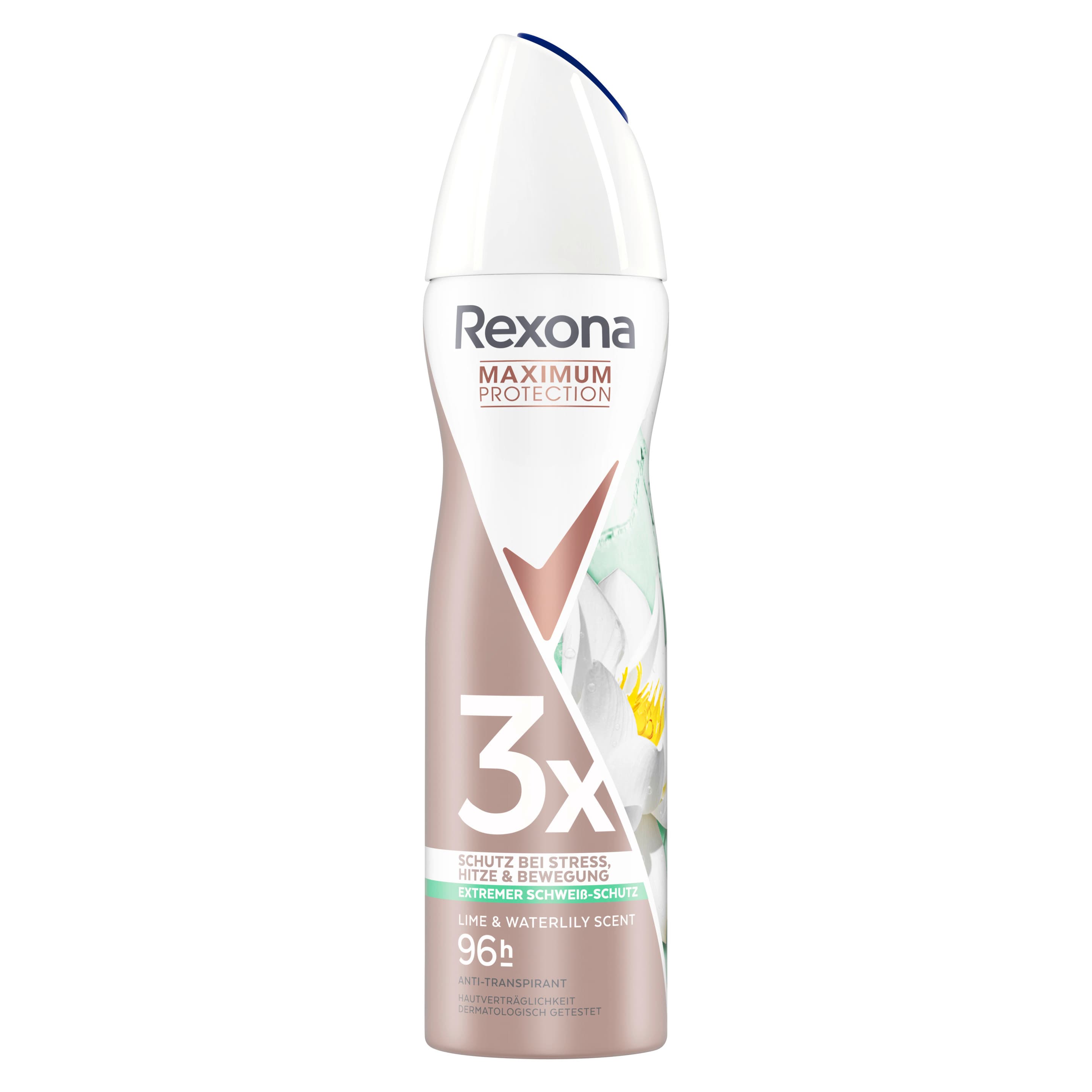 Rexona Maximum Protection antiperspirant dezodorans u spreju s mirisom limete i lopoča