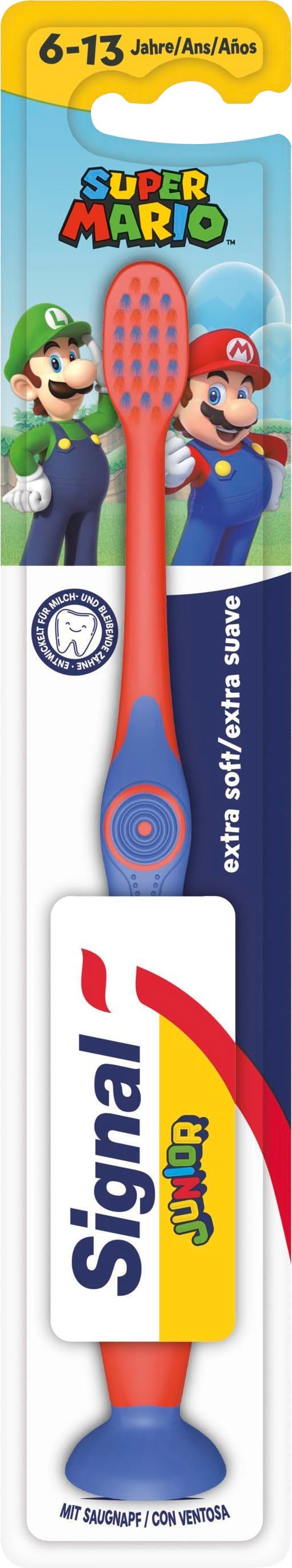 Cepillo de dientes Signal, ultrasuave, para mayores de 7 años.
