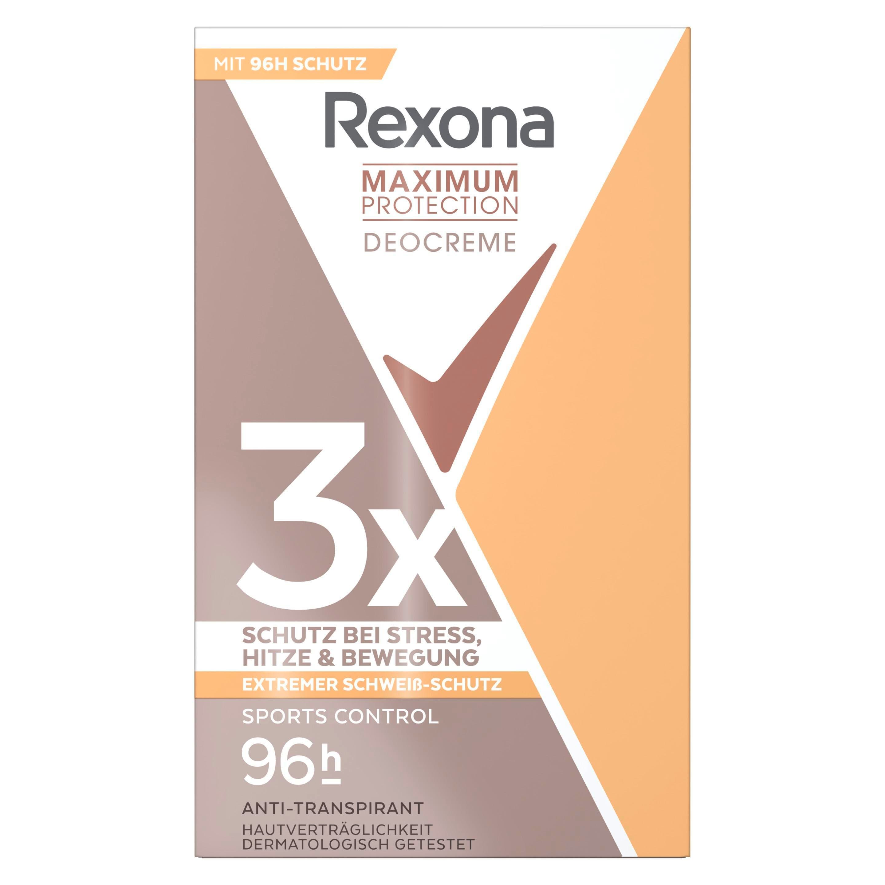 Rexona Maximum Protection Deocreme Sports Control