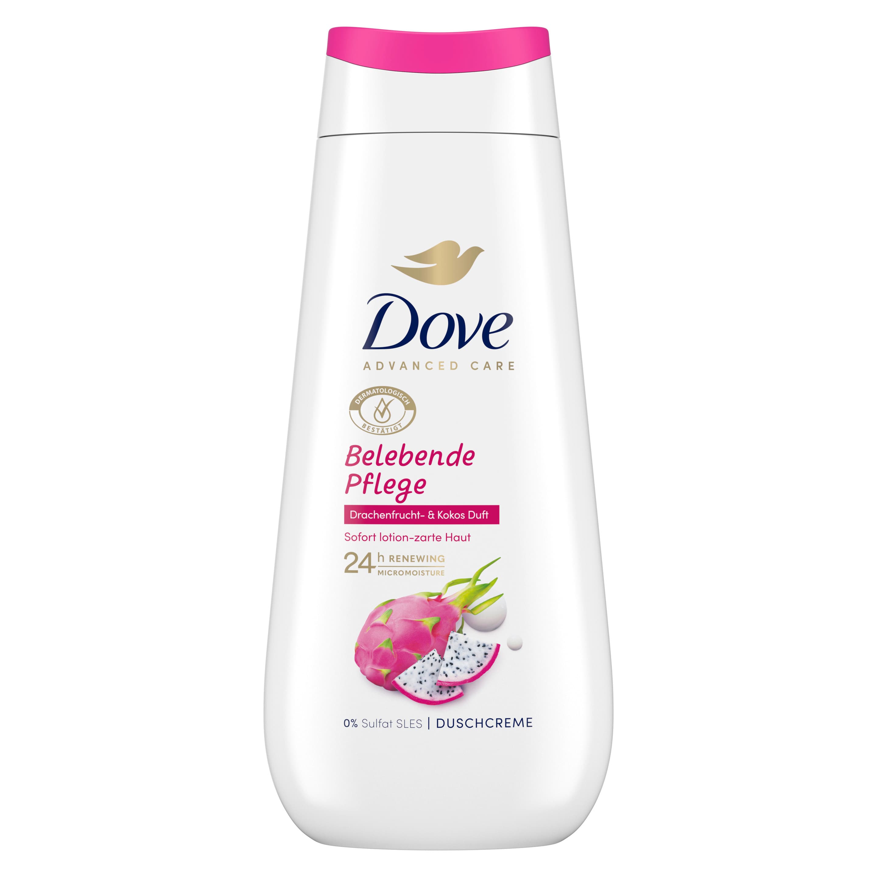 Dove Advanced Care Duschcreme Belebende Pflege Drachenfrucht- & Kokosduft