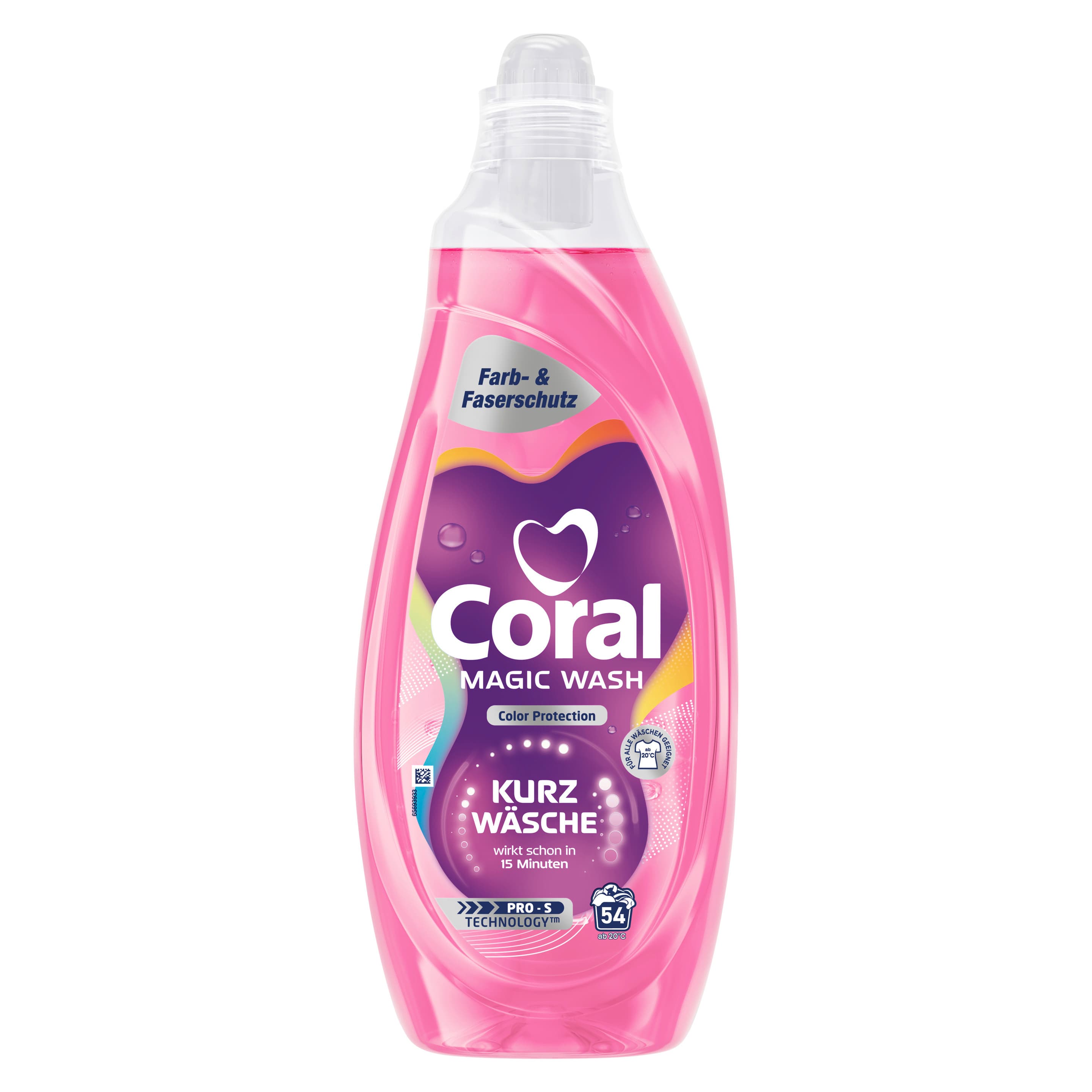 Coral Flüssigwaschmittel Magic Wash Color Protection 54WL