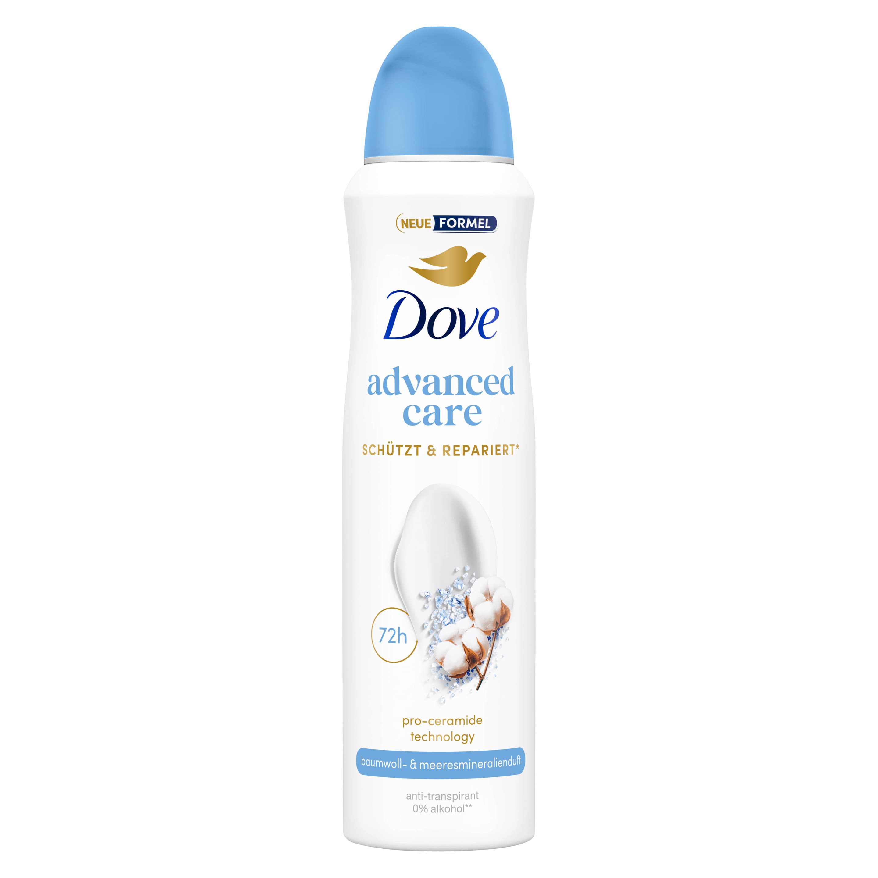 Dove Deo Advanced Care Baumwoll & Meresmineralienduft