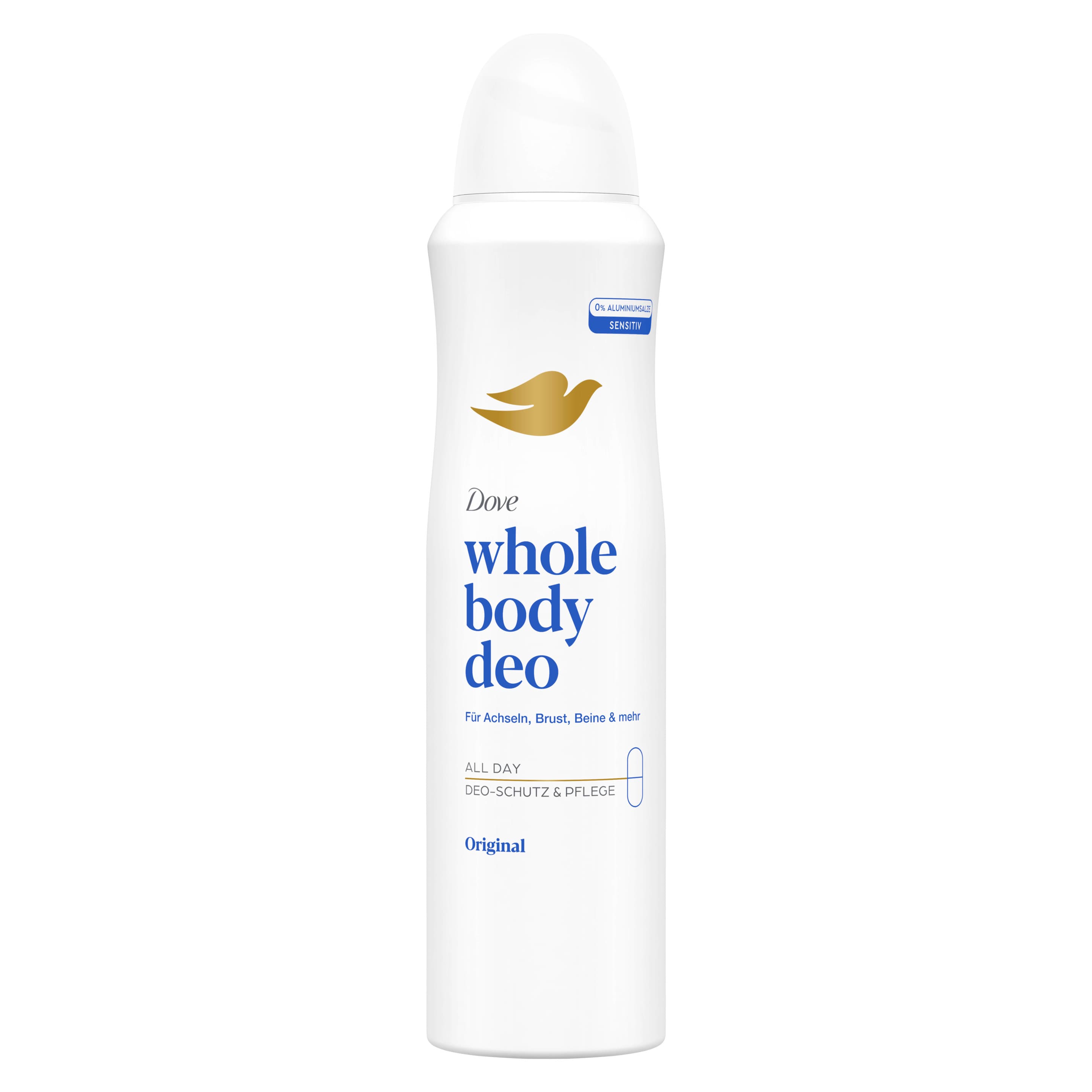 Dove Whole Body Deodorant Spray Lavendel- & Kamillenduft ohne Aluminiumsalze