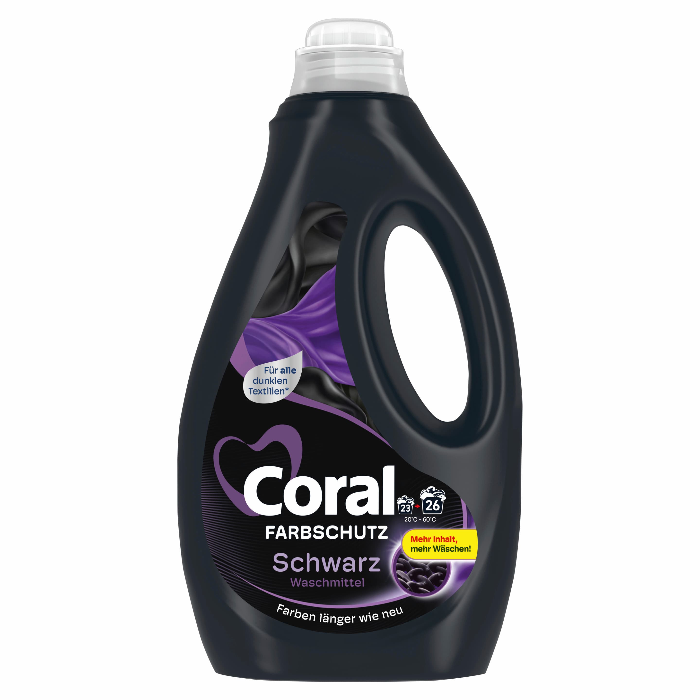 Coral Flüssigwaschmittel Schwarz 26WL