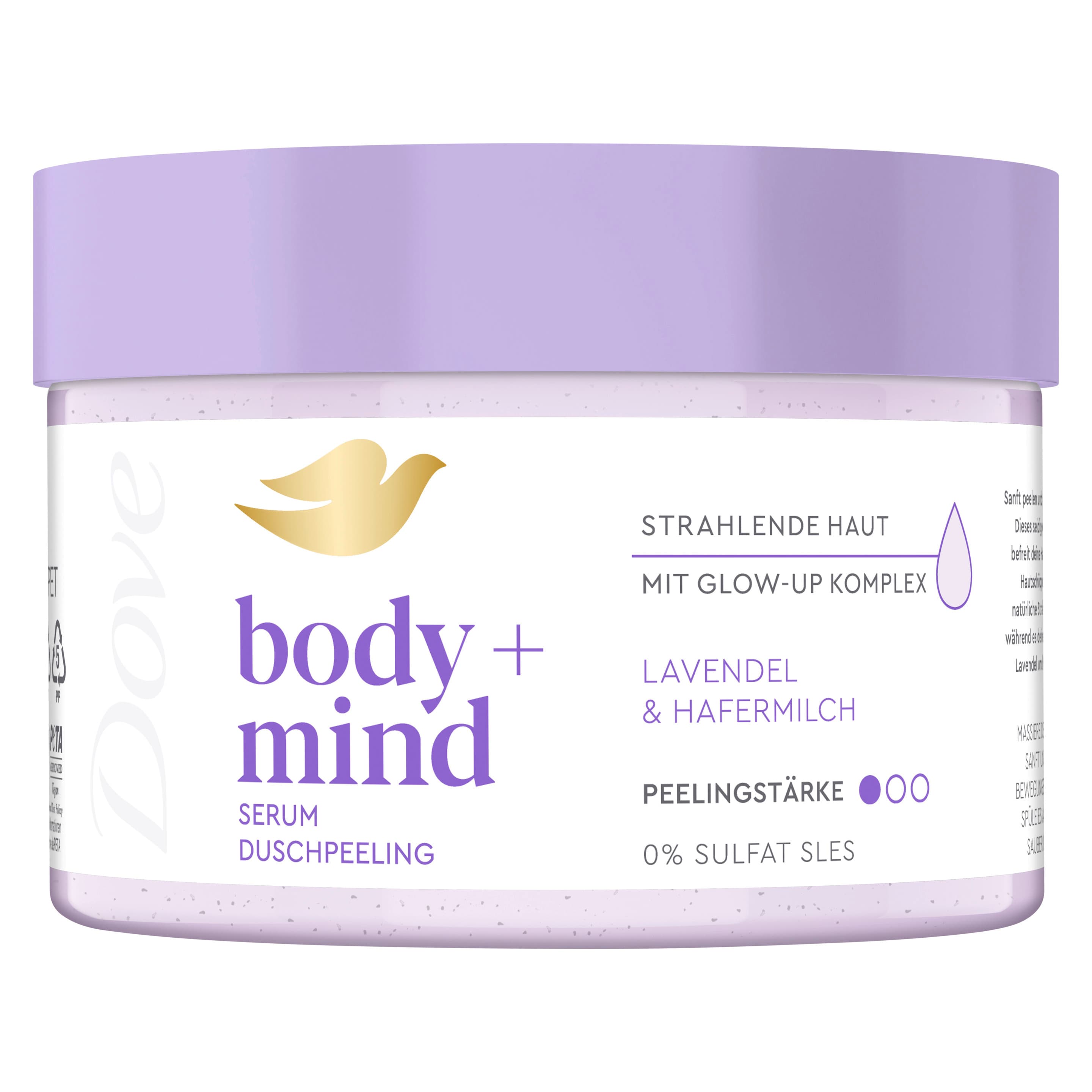 Dove Body + Mind Peeling Lavendel & Hafermilch