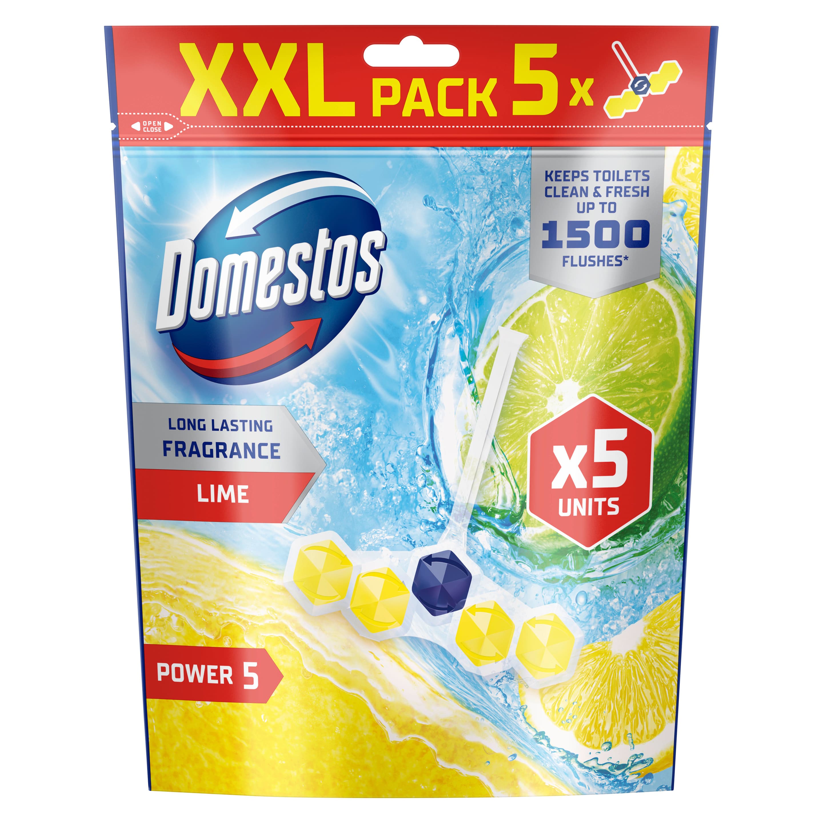 Domestos WC-Stein Power 5 Lime XXL