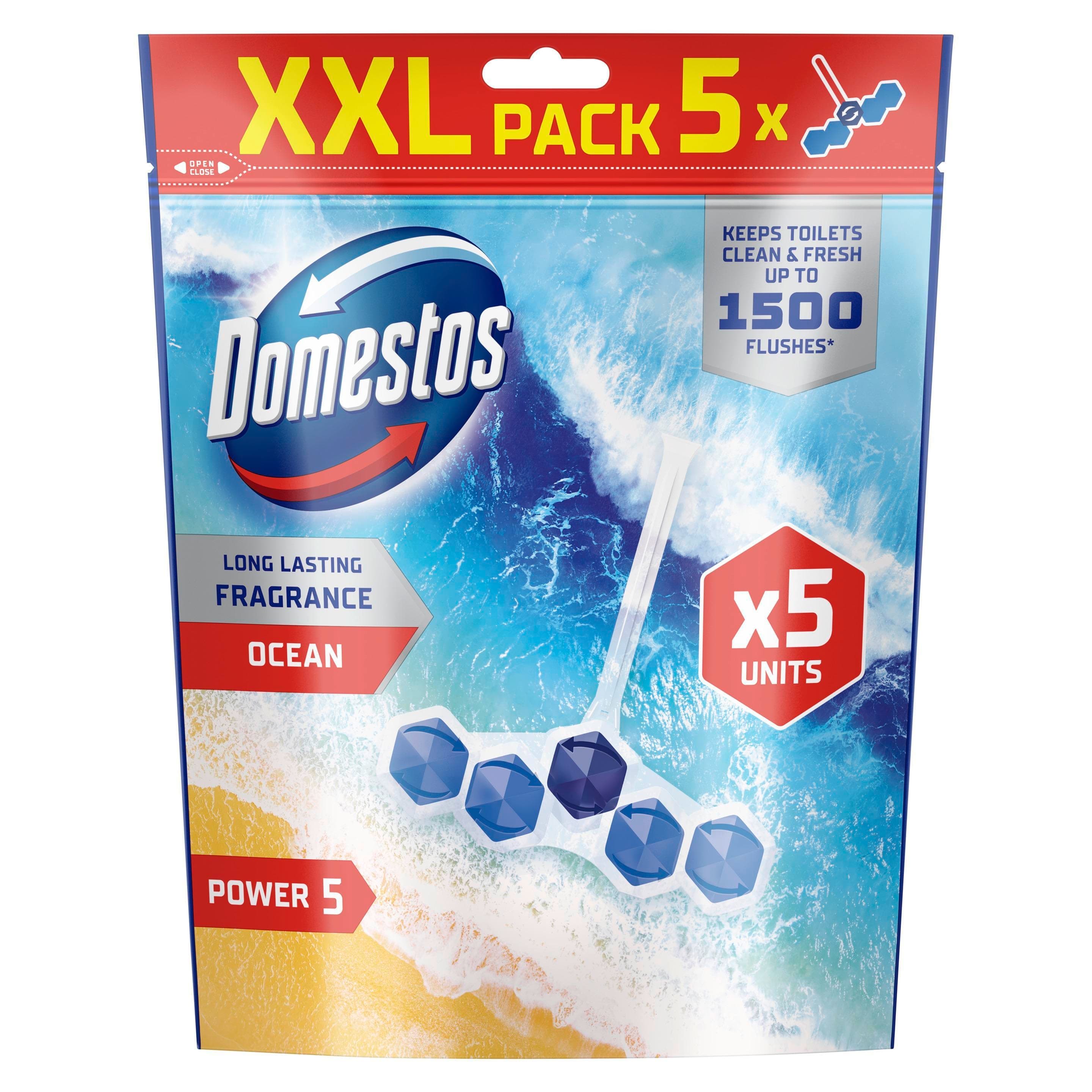 Domestos WC-Stein Power 5 Ocean XXL