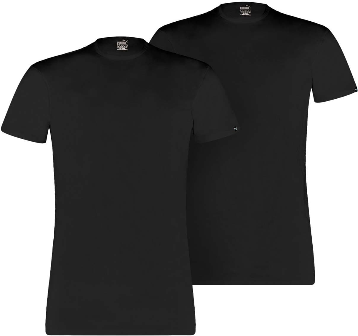 PUMA Herren Basic Shirt 2er Pack