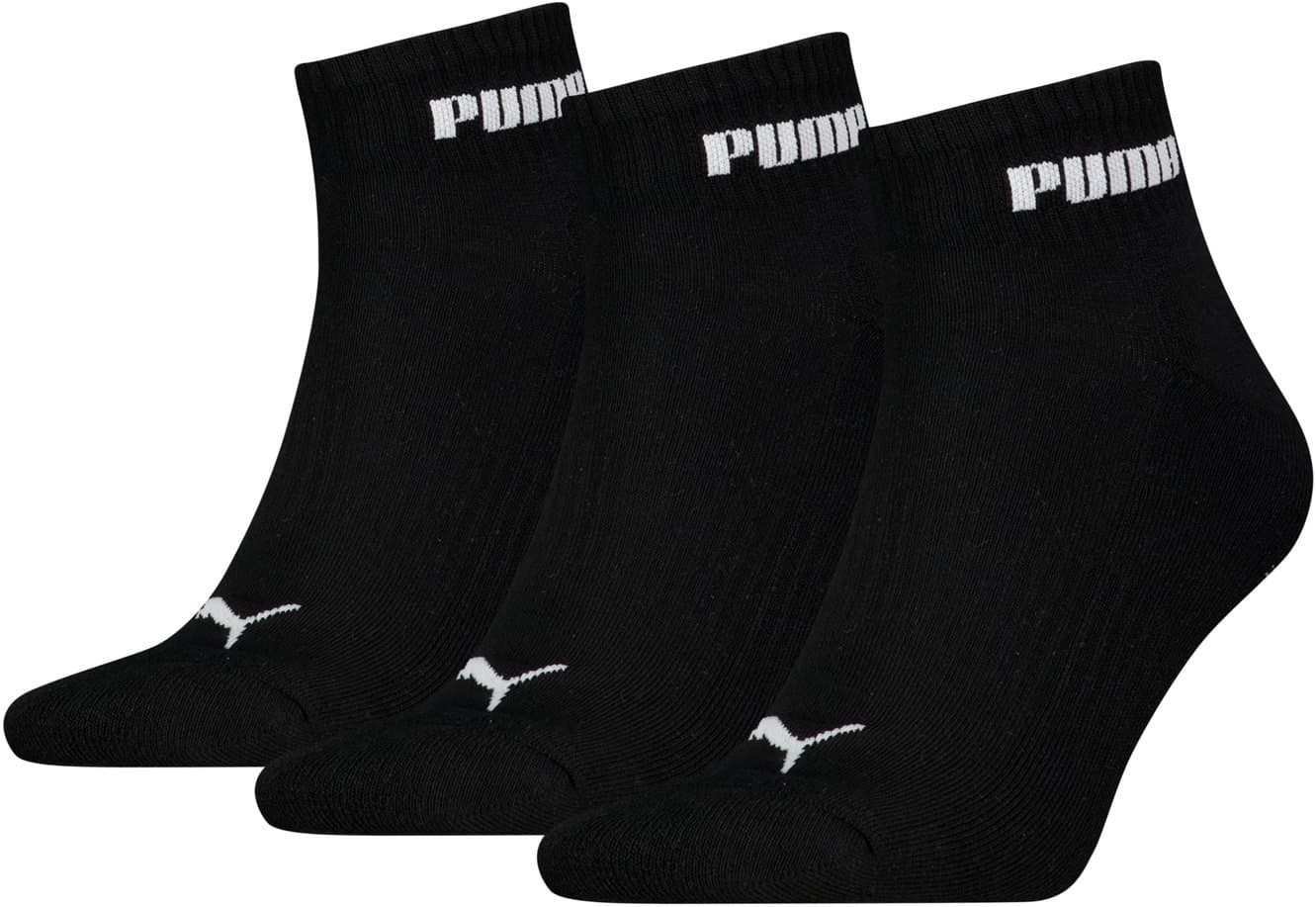 PUMA Unisex Socken Cushioned Next Quarter 3er Pack