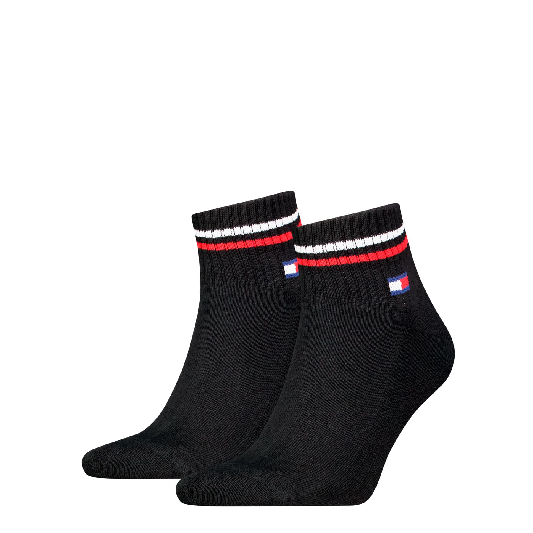 TOMMY HILFIGER Unisex TJ Socken Quarter Iconic 2er Pack