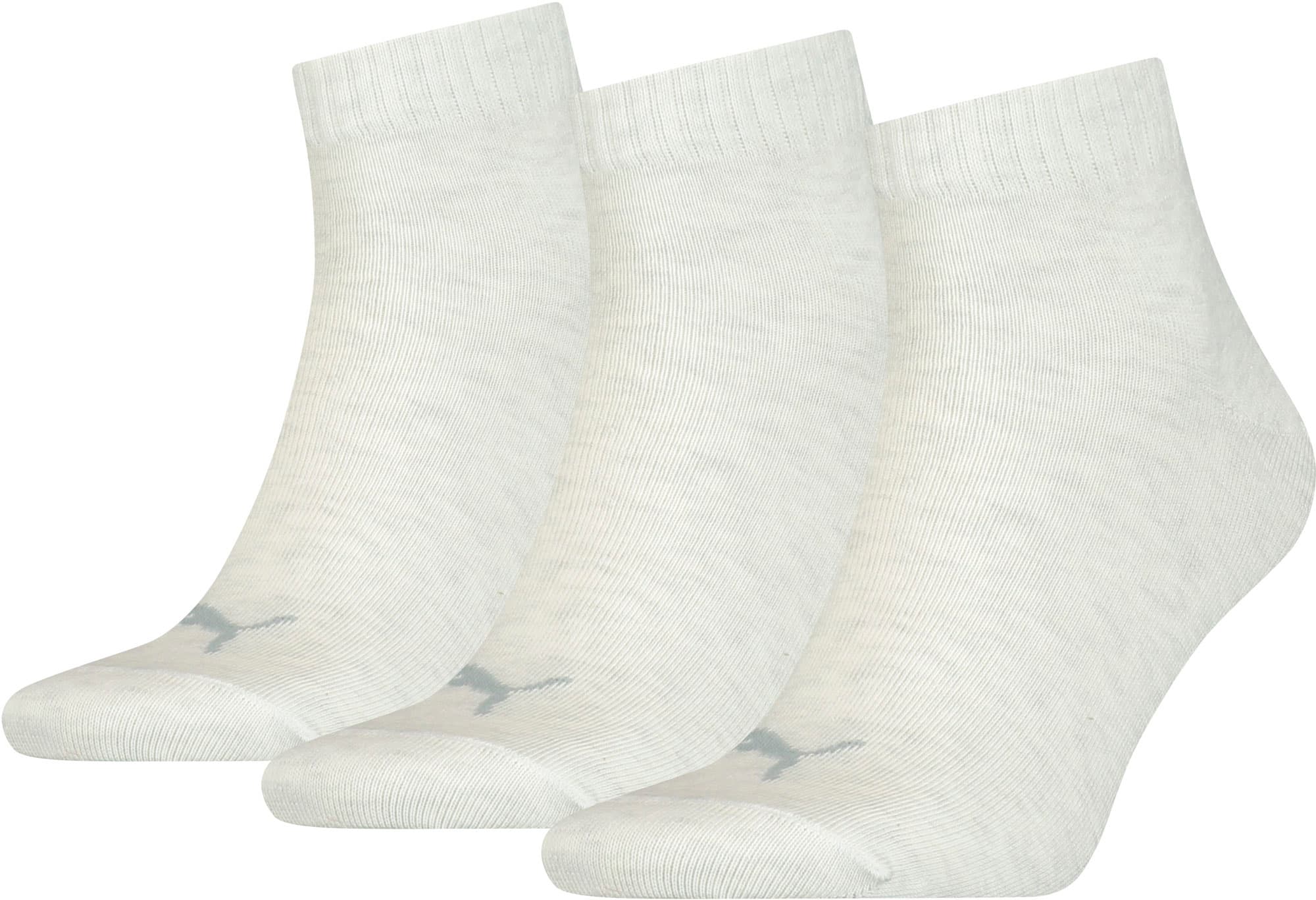PUMA Unisex Kurzsocken Plain 3er Pack