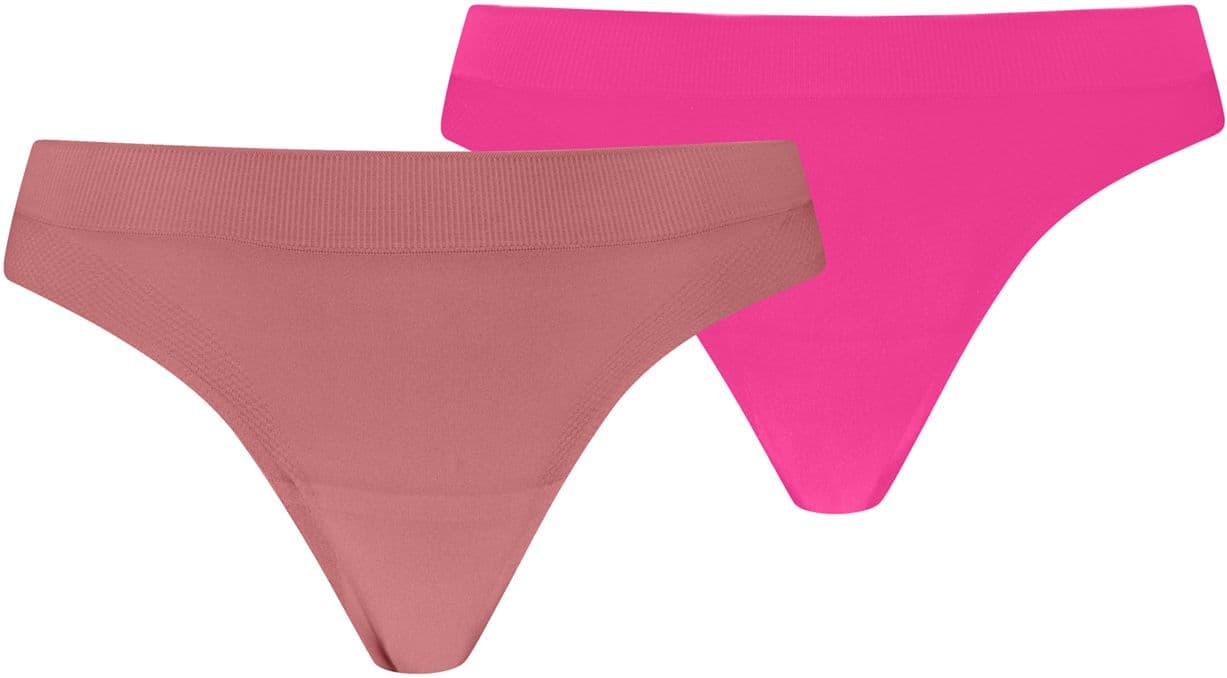 PUMA Damen Unterhose Sport String 3D Knit 2er Pack