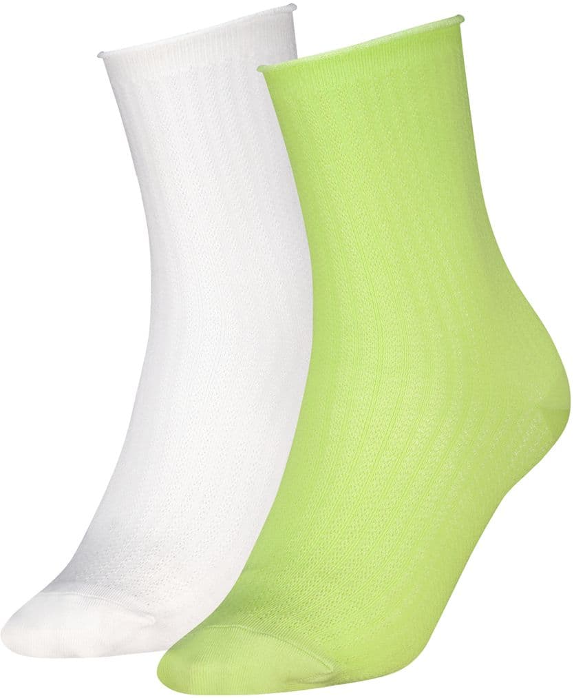 PUMA Damen Kurzsocken Rib Mesh 2er Pack