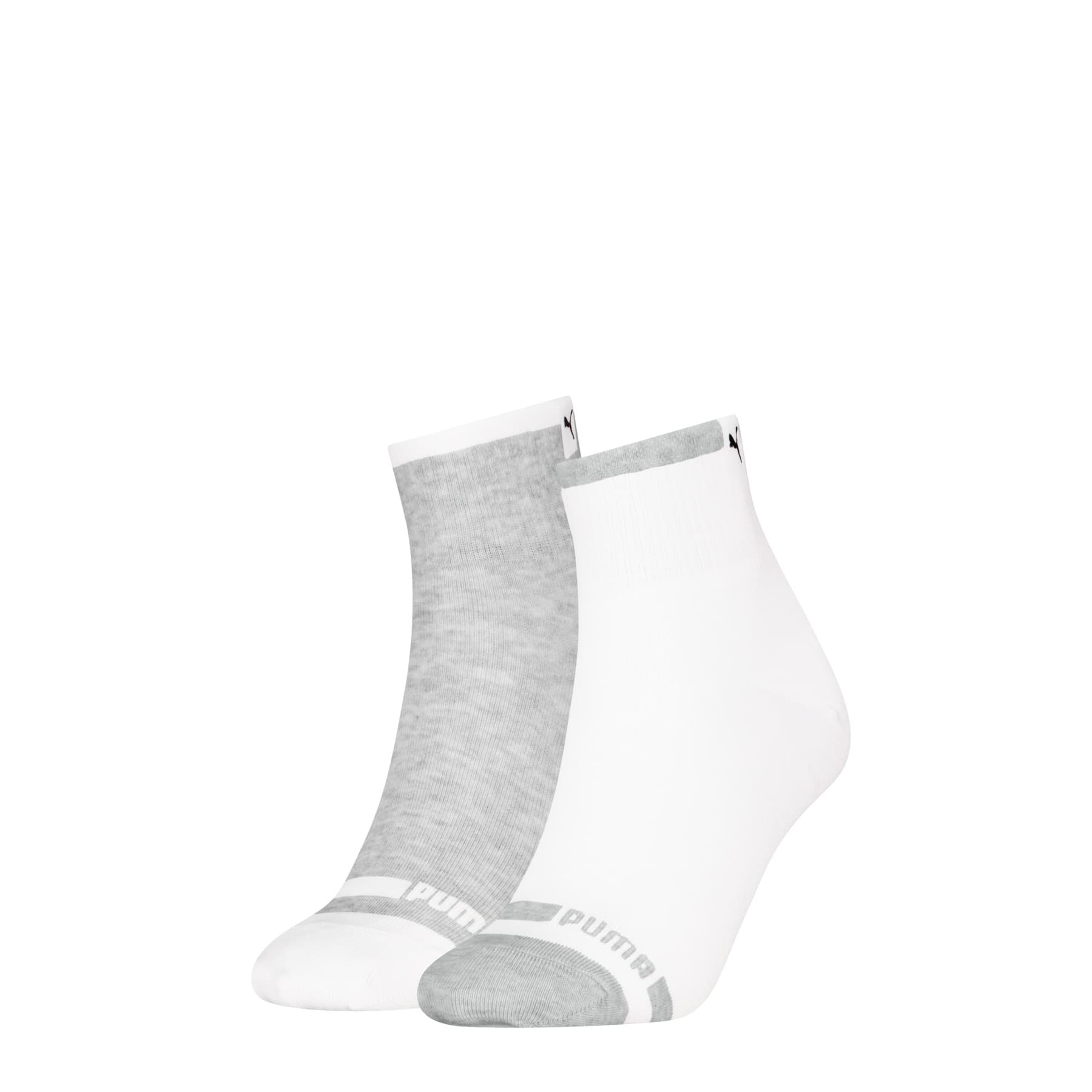 PUMA Damen Socken Heritage Toe Quarter 2er Pack