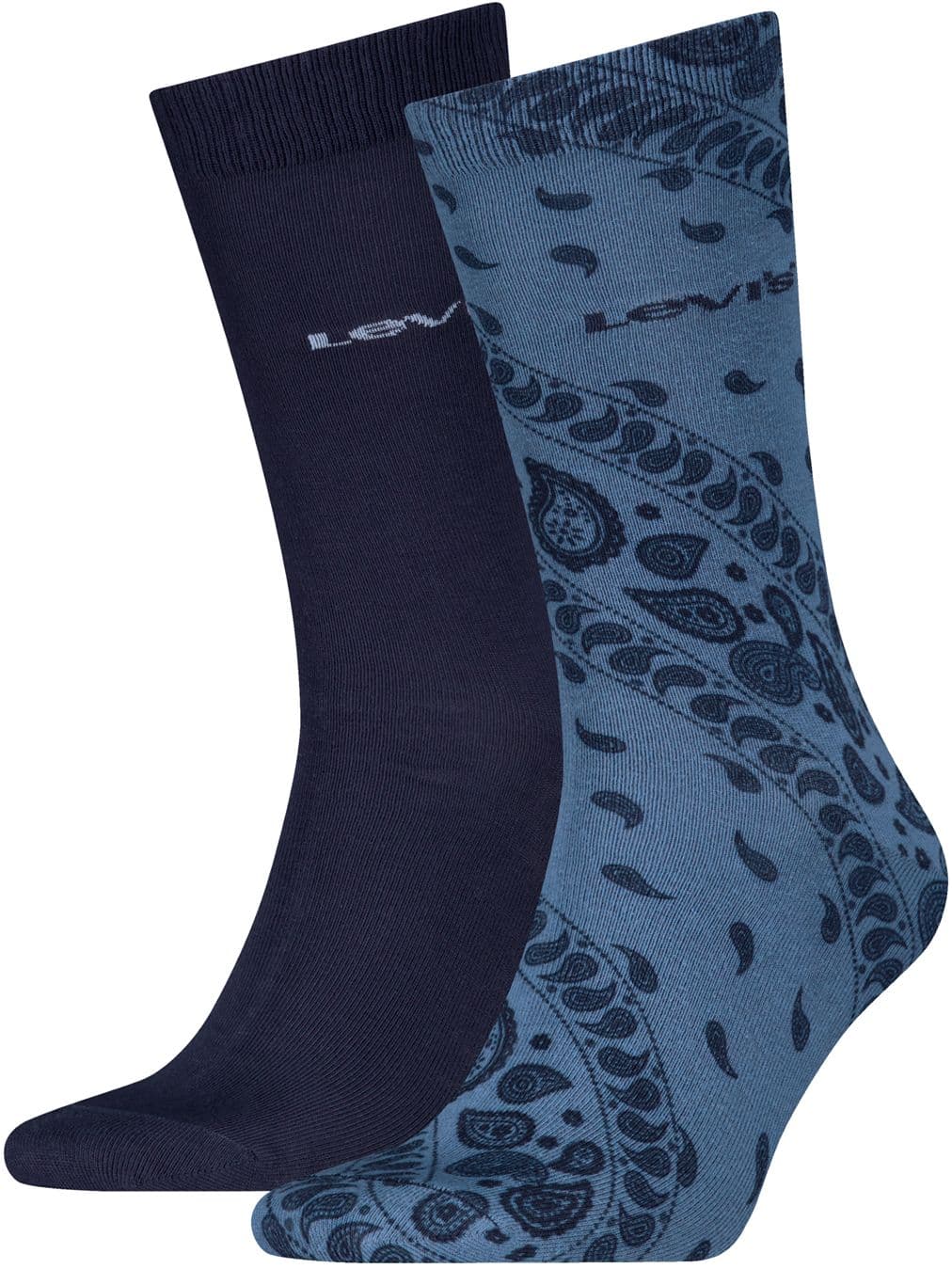 Levis Unisex Socken Reg Cut Bandana Print 2er Pack