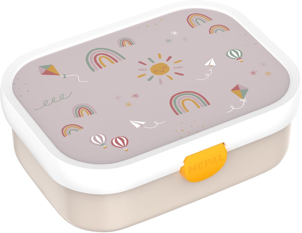 MEPAL Campus Brotdose mit Bento-Einsatz Sunshine & Rainbow 750ml