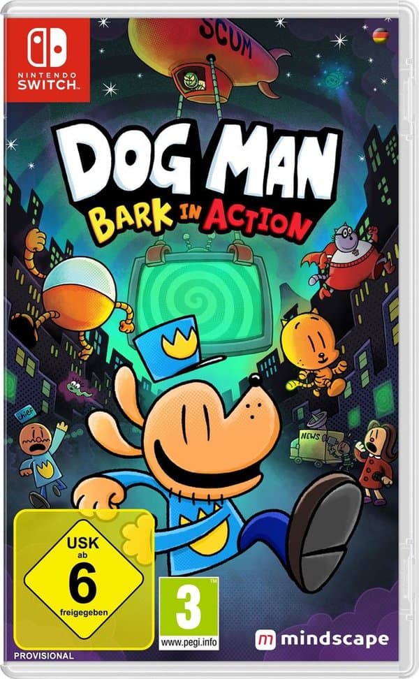 Dog Man - Bark in Action - Nintendo Switch
