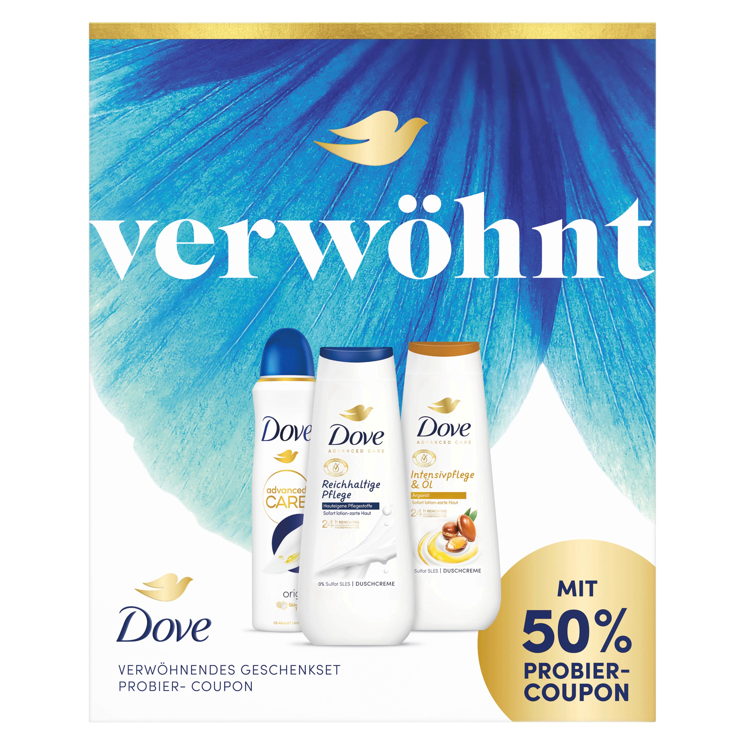 Dove Verwöhnt Geschenkset