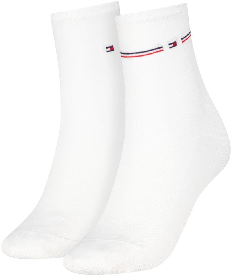 TOMMY HILFIGER Damen Kurzsocken Mesh 2er Pack