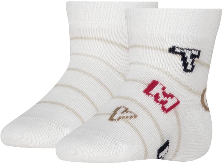TOMMY HILFIGER Baby Socken Breton Letters 2er Pack