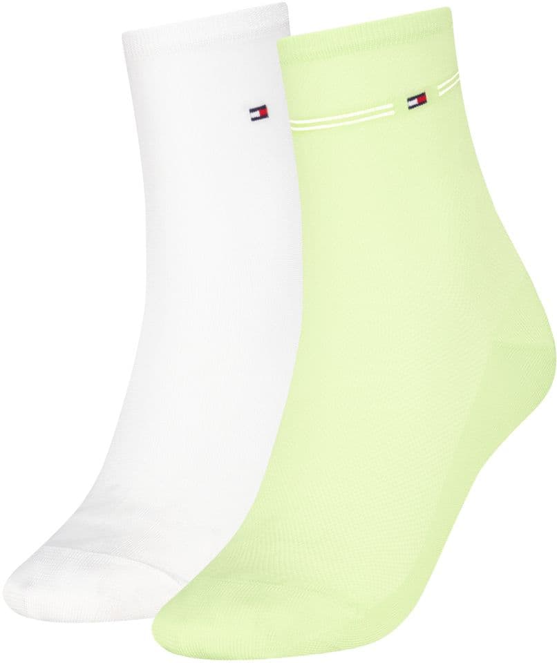 TOMMY HILFIGER Damen Kurzsocken Mesh 2er Pack
