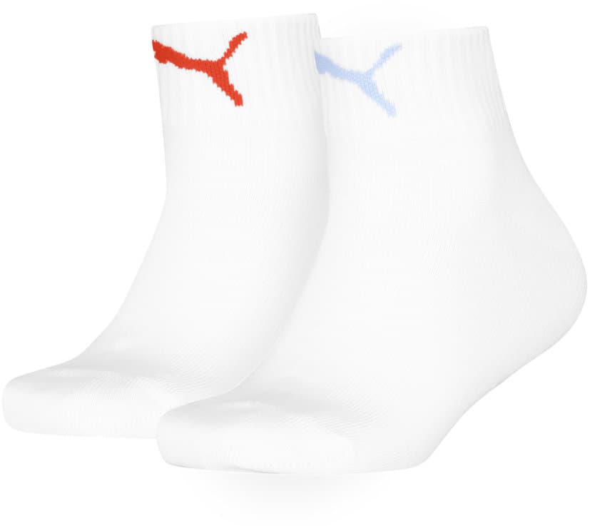 PUMA Kinder Socken Logo Stacking Quarter 2er Pack