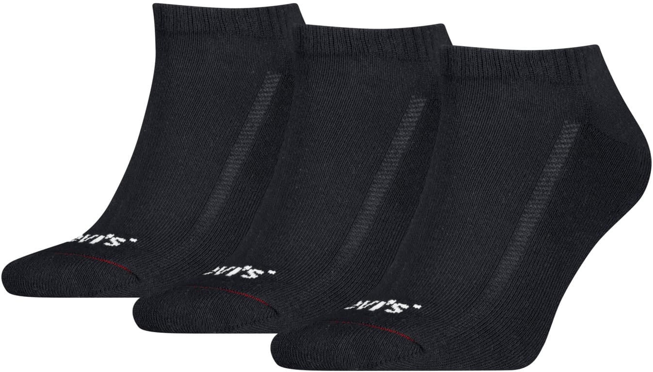 Levis Unisex Socken Low Cut Orange Tab 3er Pack