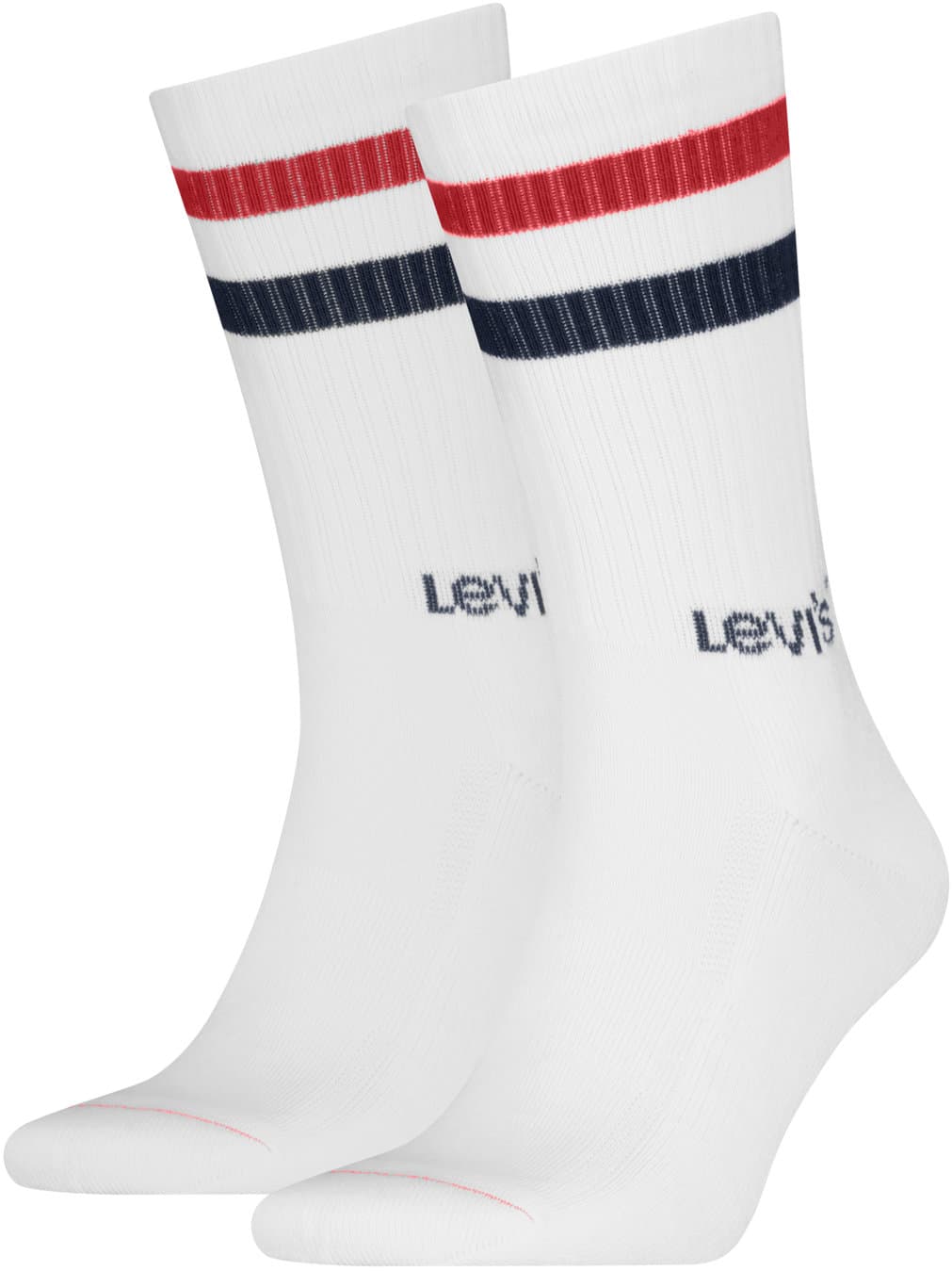 Levis Unisex Socken Reg Cut Sport Stripe 2er Pack