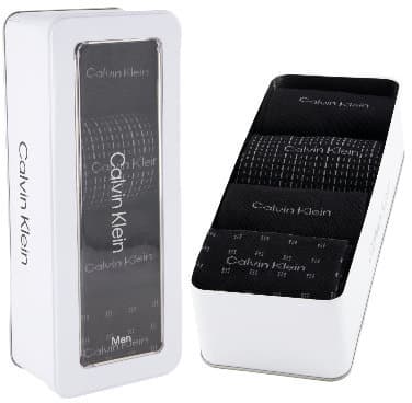 Calvin Klein Herren Socken 4er Pack Geschenkpackung