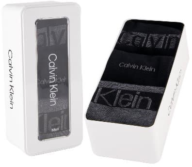 Calvin Klein Herren Socken Logo Stripe 3er Pack Geschenkpackung