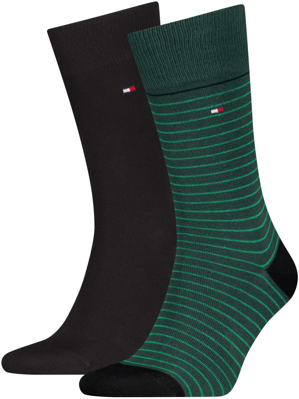 TOMMY HILFIGER Herren Socken Small Stripe 2er Pack
