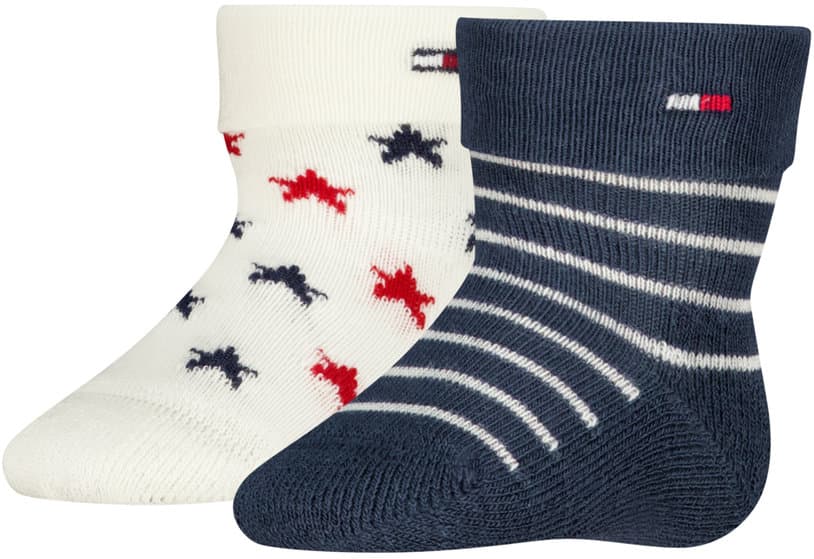 TOMMY HILFIGER Baby Socken Fold Over ABS 2er Pack