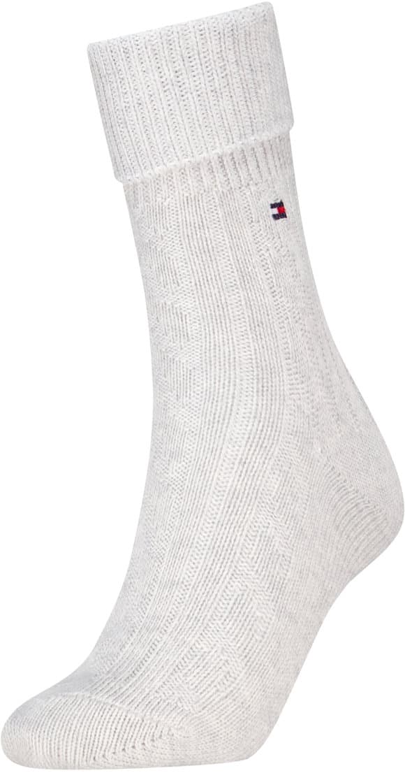 TOMMY HILFIGER Damen Socken Fold Over Cable