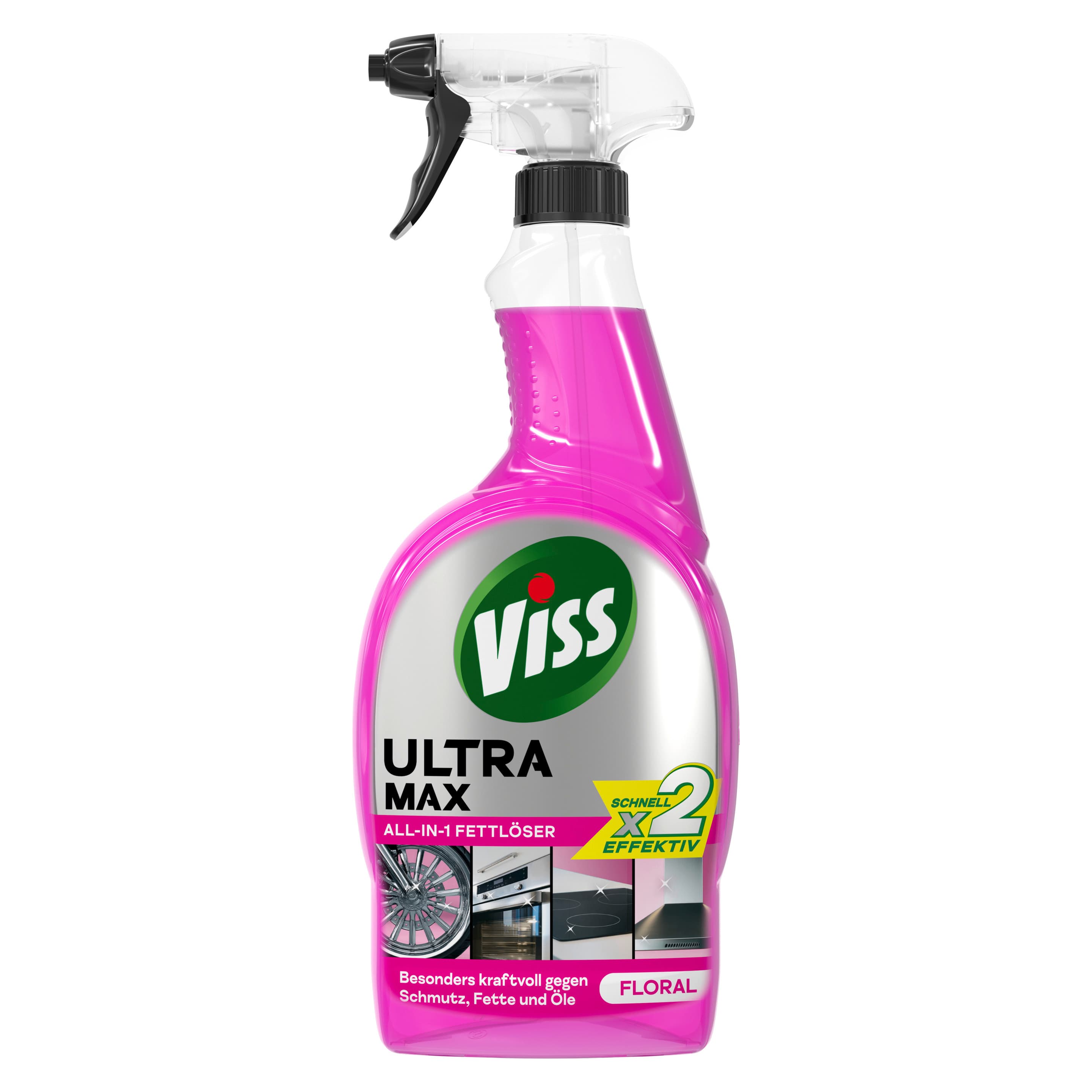 Viss Ultra Max All-in-1 Fettlöser Floral