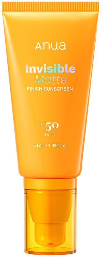 ANUA Invisible Matte Finish Sunscreen SPF 50