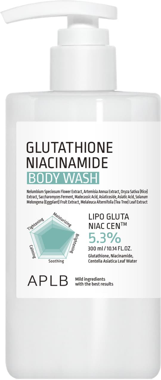 APLB Body Wash Glutathione Niacinamide