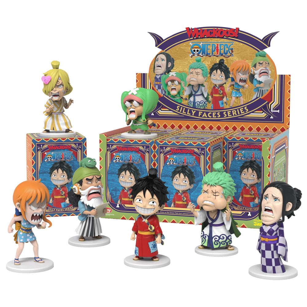 Mighty Jaxx Whackoos One Piece Silly Faces Series - Figur in Blind Box