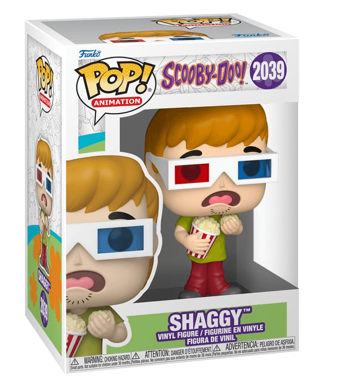 Funko - POP! - Scooby Doo - Shaggy (with 3D Glasses) Vinyl
