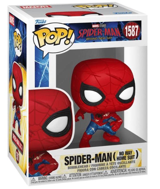Funko - POP! - Spider-Man: Brand New Day – Spider-Man (No Way Home Suit) Vinyl