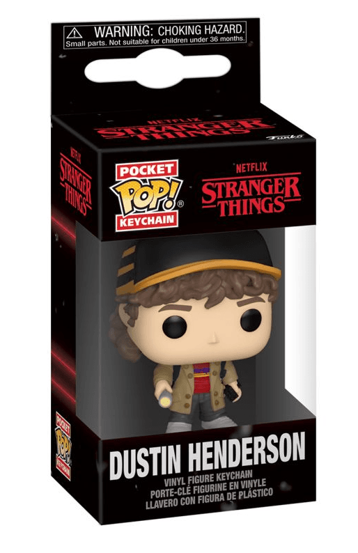 Funko - POP! - Stranger Things - Dustin Henderson Keychain