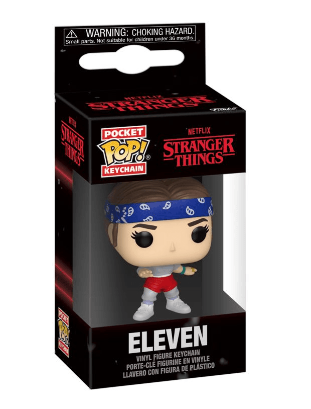 Funko - POP! - Stranger Things - Eleven with Bandana Keychain