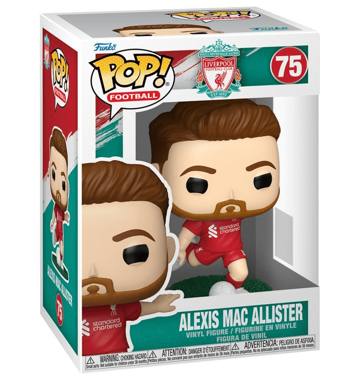 Funko - POP! - Football: Liverpool - Alexis Mac Allister Vinyl