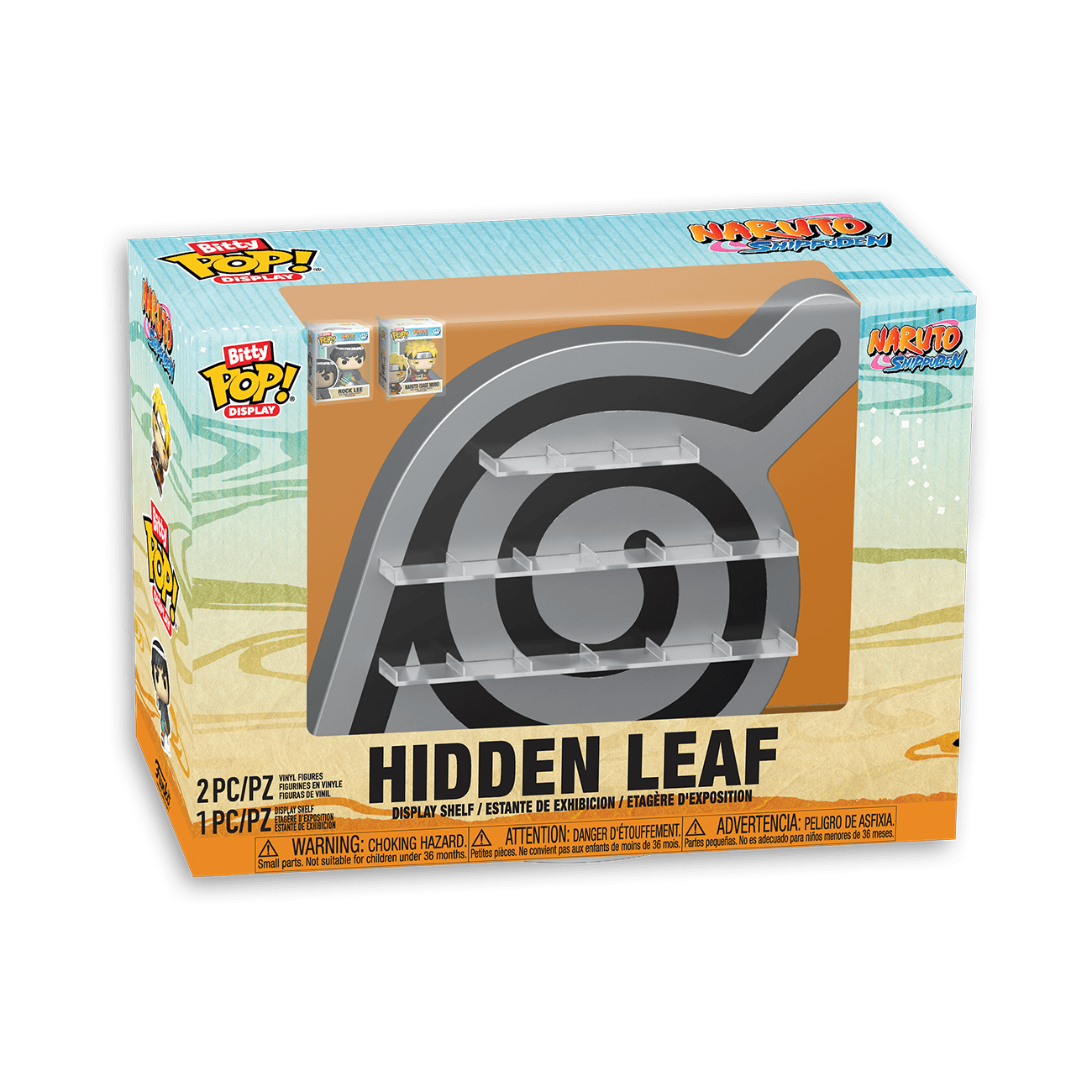 Funko Bitty POP! Naruto Hidden Leaf Display mit Mini-Vinylfiguren