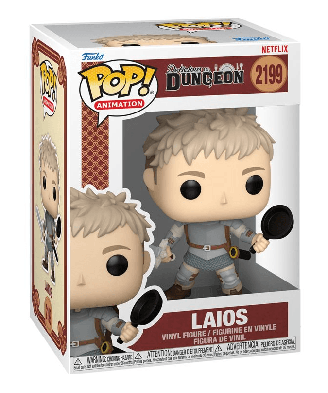 Funko - POP! - Delicious in Dungeon - Laios (with Chase) Vinyl, 1 Stück, sortiert