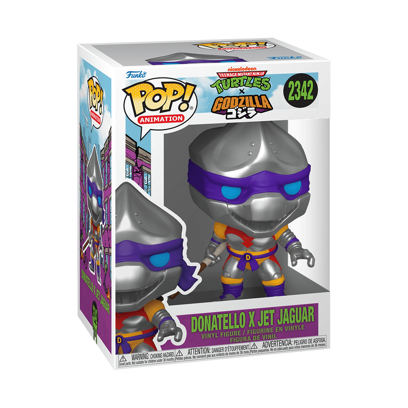 Funko - POP! - Teenage Mutant Ninja Turtles - Donatello x Jet Jaguar Vinyl
