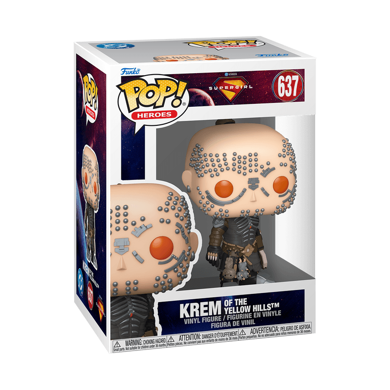 Funko POP! - DC Supergirl Krem of the Yellow Hills Vinyl Figur 9,7 cm #637 Sammelfigur